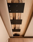 Cable management under desk top 