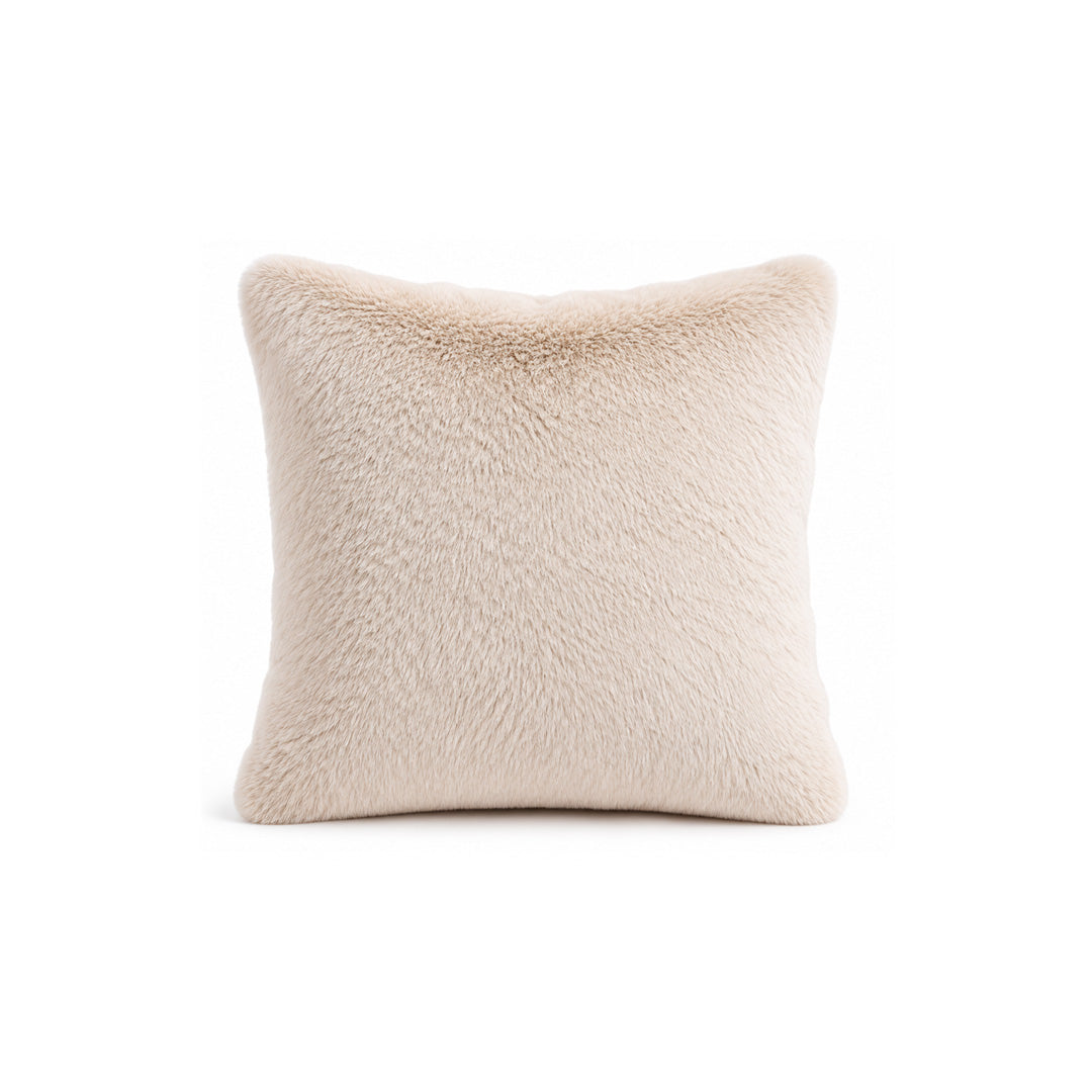 Cushion | Faux Fur Latte 500 x 500