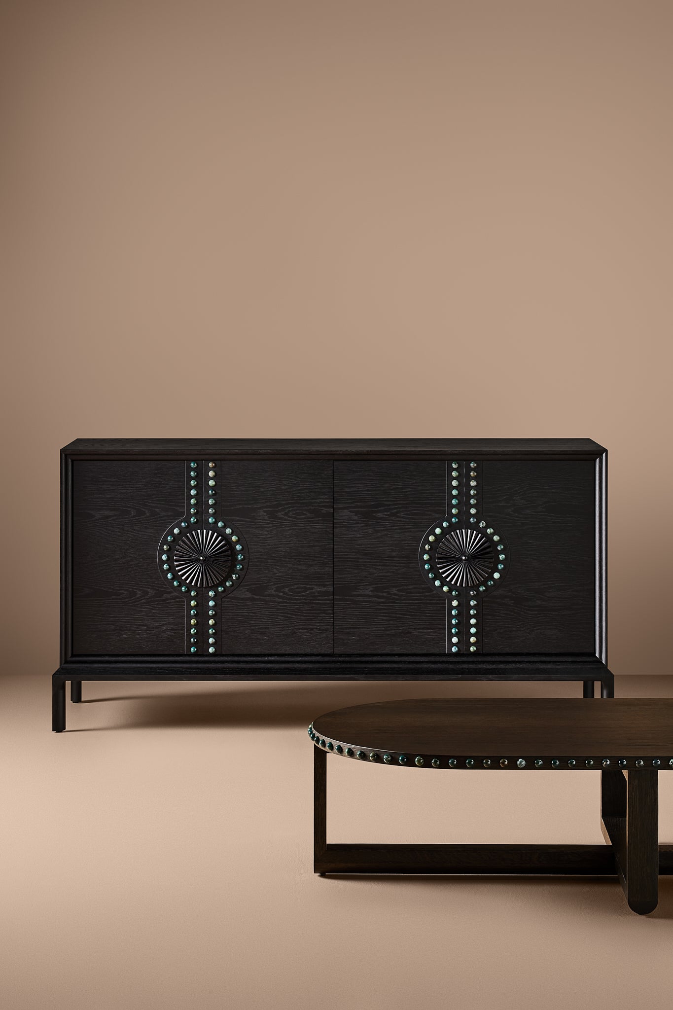 Marigold Buffet Marble Studs