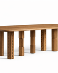 Maxima dining Table 3mt- Pecan Solid Oak