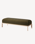 Maxima Ottoman- Ribbon Stitch - Zuster Furniture