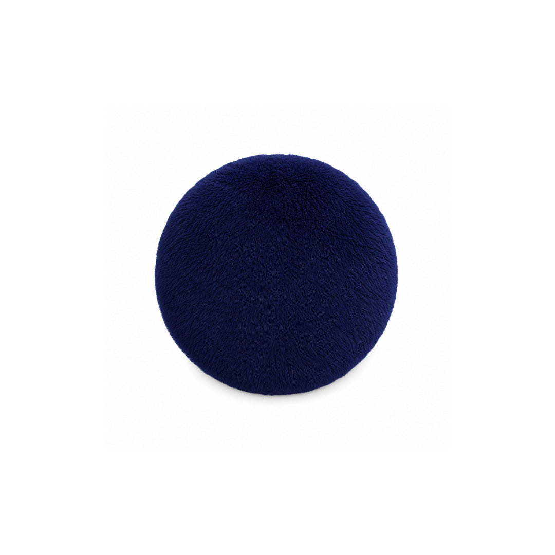 Cushion | Faux Fur Navy 400 dia.
