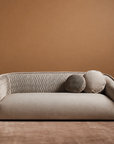 Opal Sofa in Ribbon Stitch