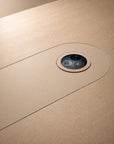 Opal Leather Boardroom Table