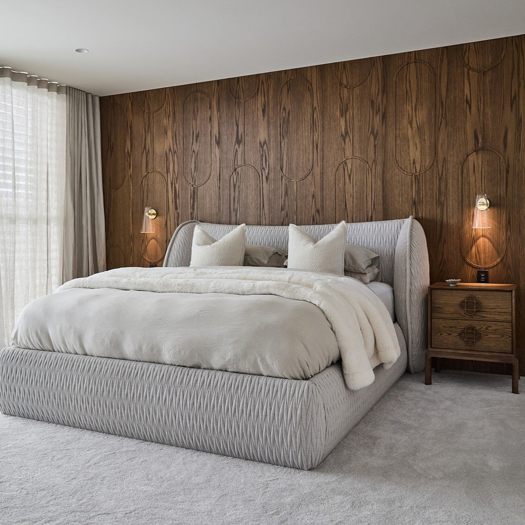 Opal Upholstered Bed – Zuster Furniture