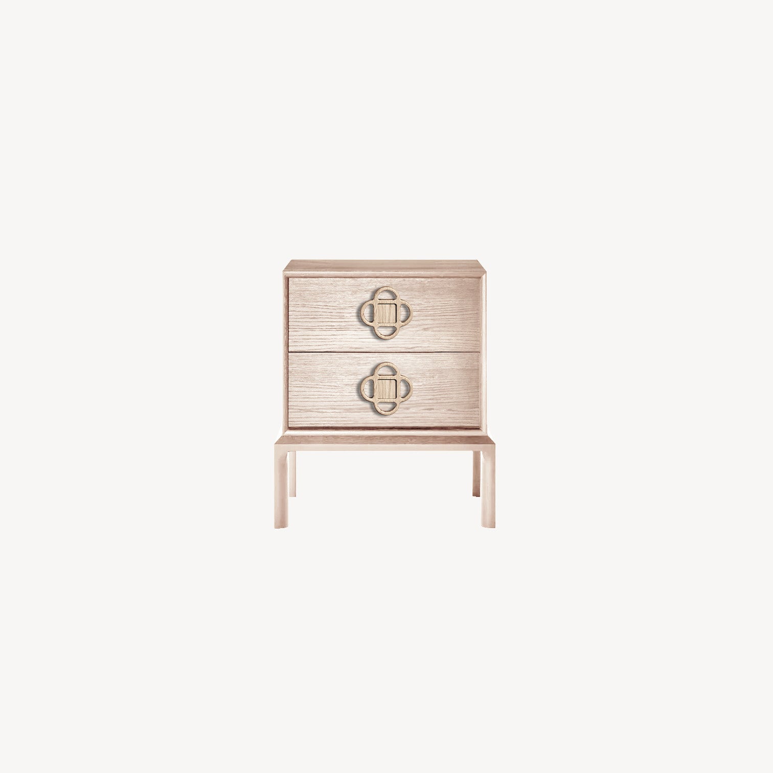 Adorn Rosette Bedside Table - Zuster Furniture