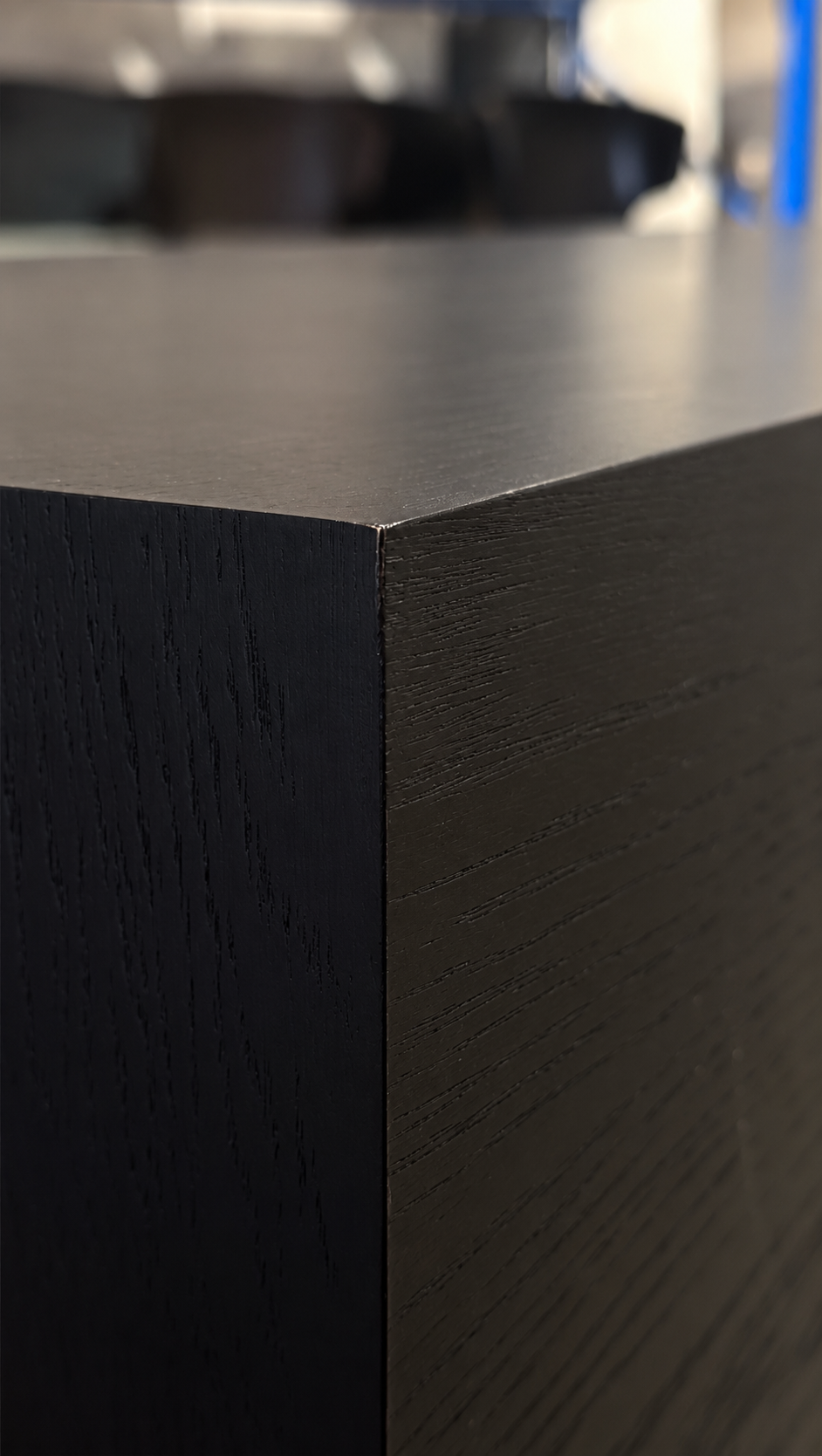 Rosette Chest of Drawers- Mink Finish