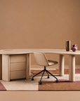 Saddle Organic Leather Desk