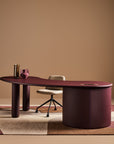 Saddle Organic Leather Desk