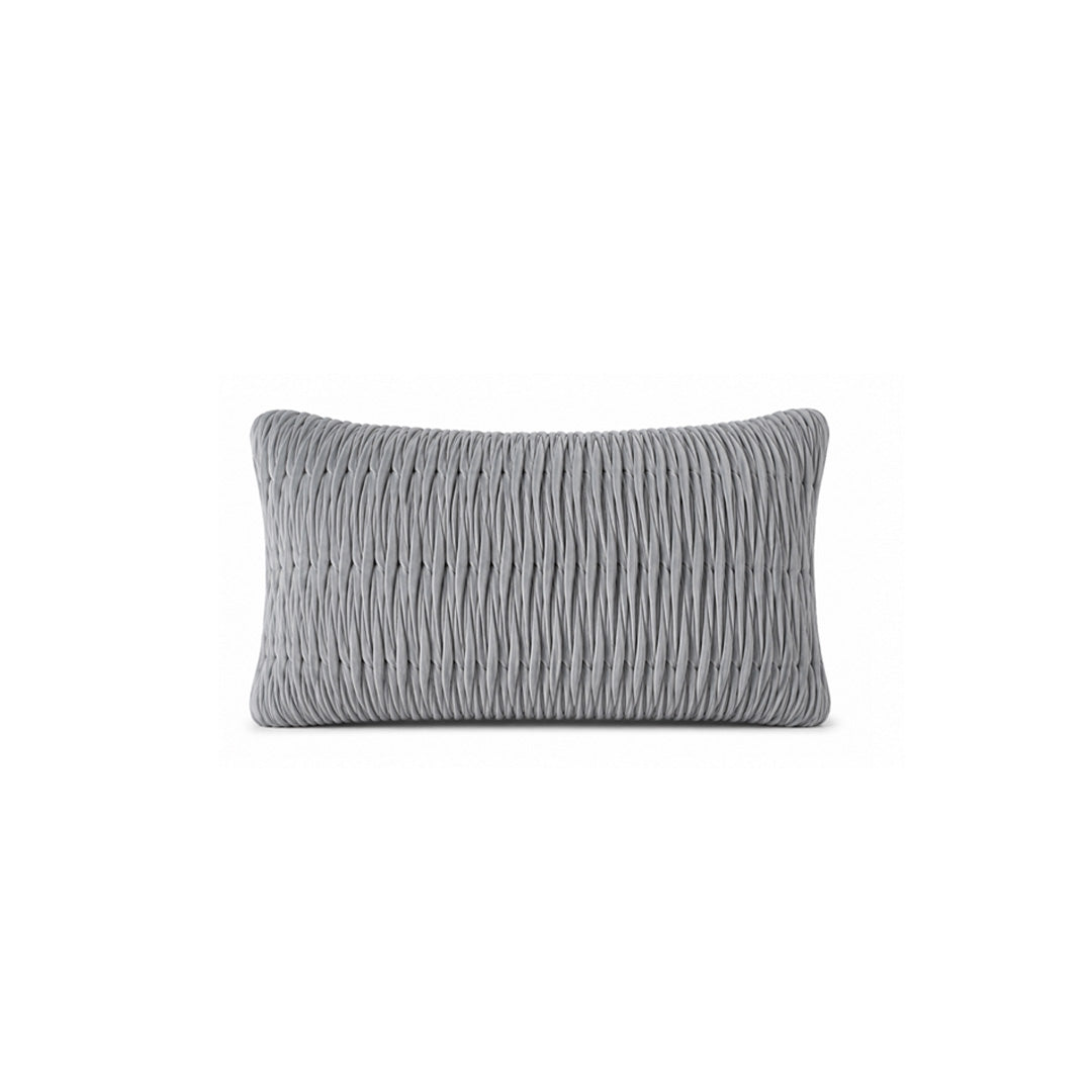 Cushion | Velvet Silver Fox Ribbon Stitch 500 x 300