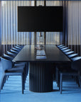 Custom Jewel Boardroom Table- Slattery Melbourne HQ