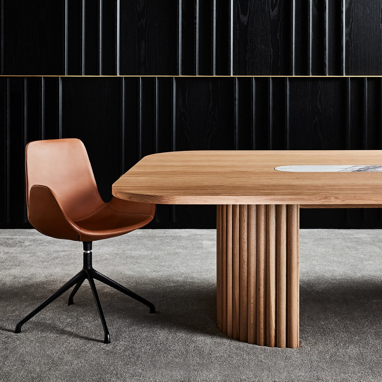 Jewel Boardroom Table with power and data