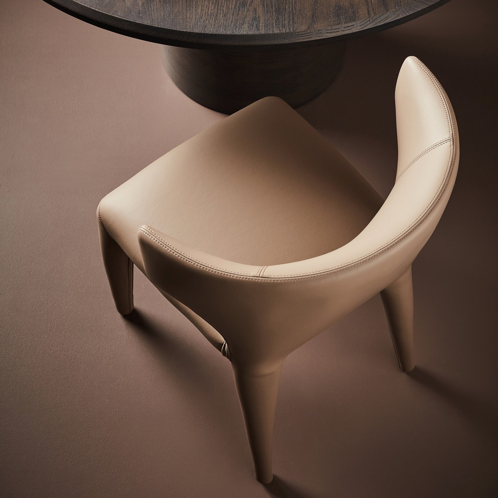 Artisan Dining Chair Faux Leather