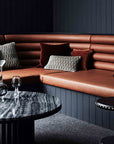 Cloud Scalloped Banquette Seating