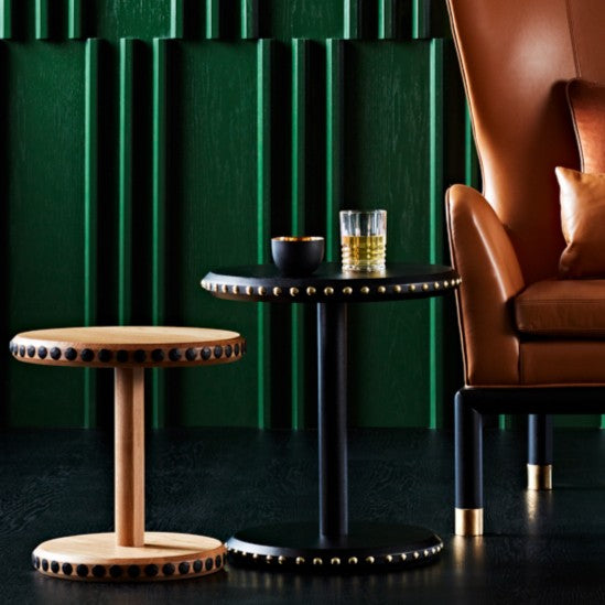 Embellish Studded Lamp Table