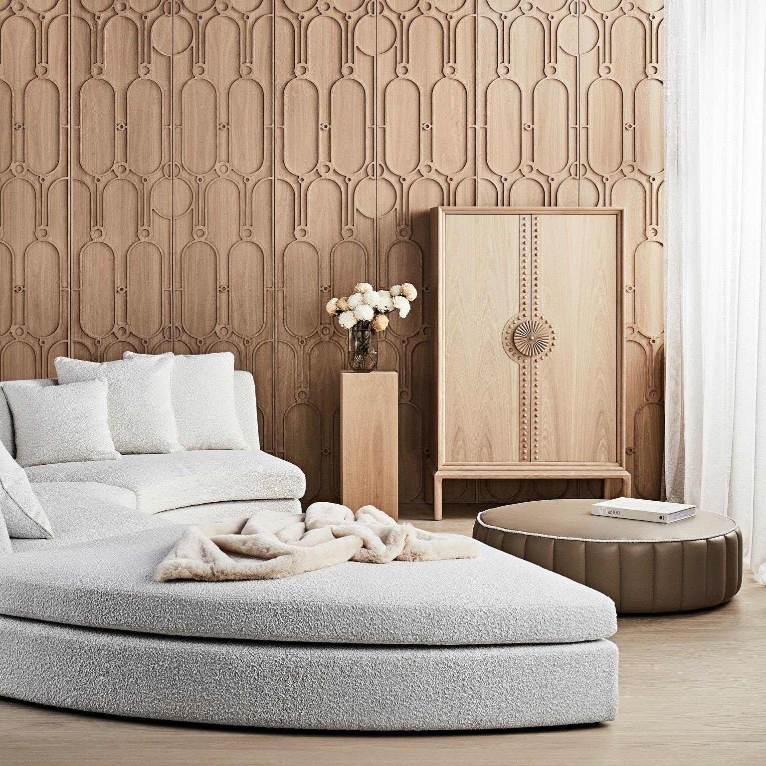 Adorn Marigold Storage Cabinet