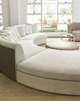 Flow Circular Sofa with Ottoman