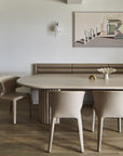 Jewel Scalloped Dining Table