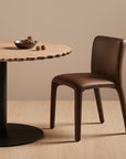 Chocolate Faux Leather