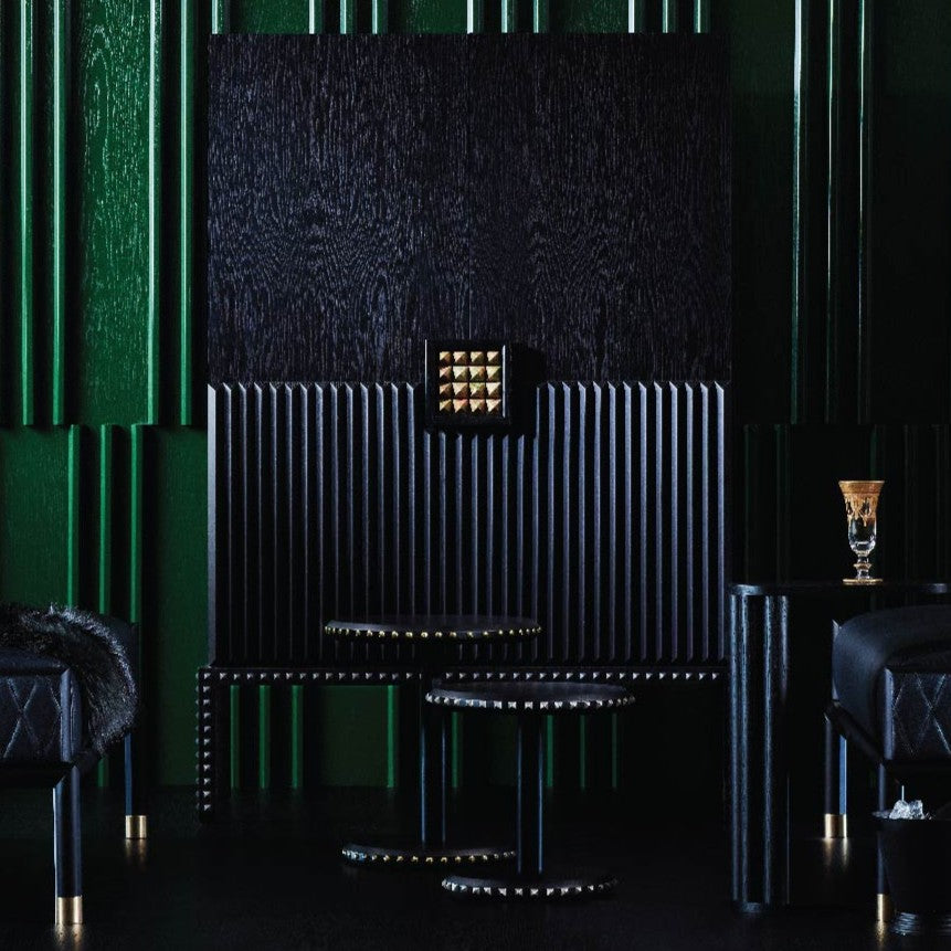 Embellish Studded Lamp Table