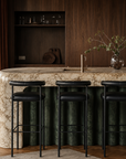 Topaz Kitchen Stool - Faux Leather