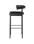 Topaz Stool- Faux Leather - Zuster Furniture