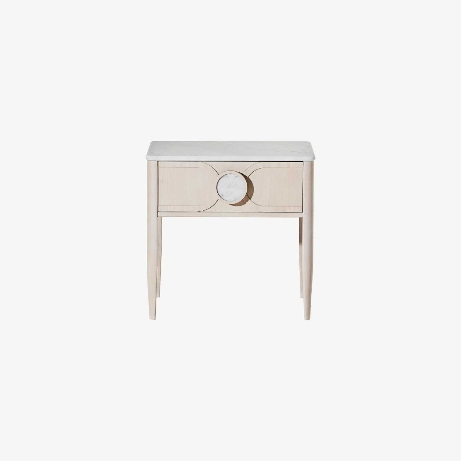 Victoria Marble Bedside Table - Zuster Furniture