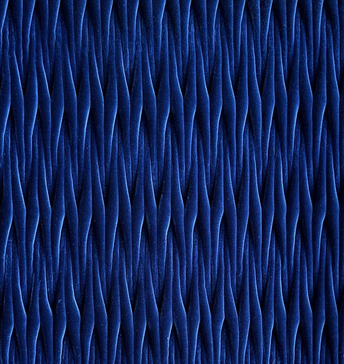 Empire Blue Ribbon Stitch - Zuster Furniture