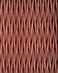 Rust Suede Cloth - Ribbon Stitch - Zuster Furniture