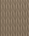 Almond Faux Leather Ribbon Stitch