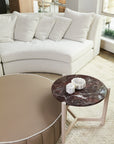 Flow Circular Sofa with Ottoman - Zuster Furniture