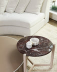 Tribute Marble Lamp Table - Zuster Furniture