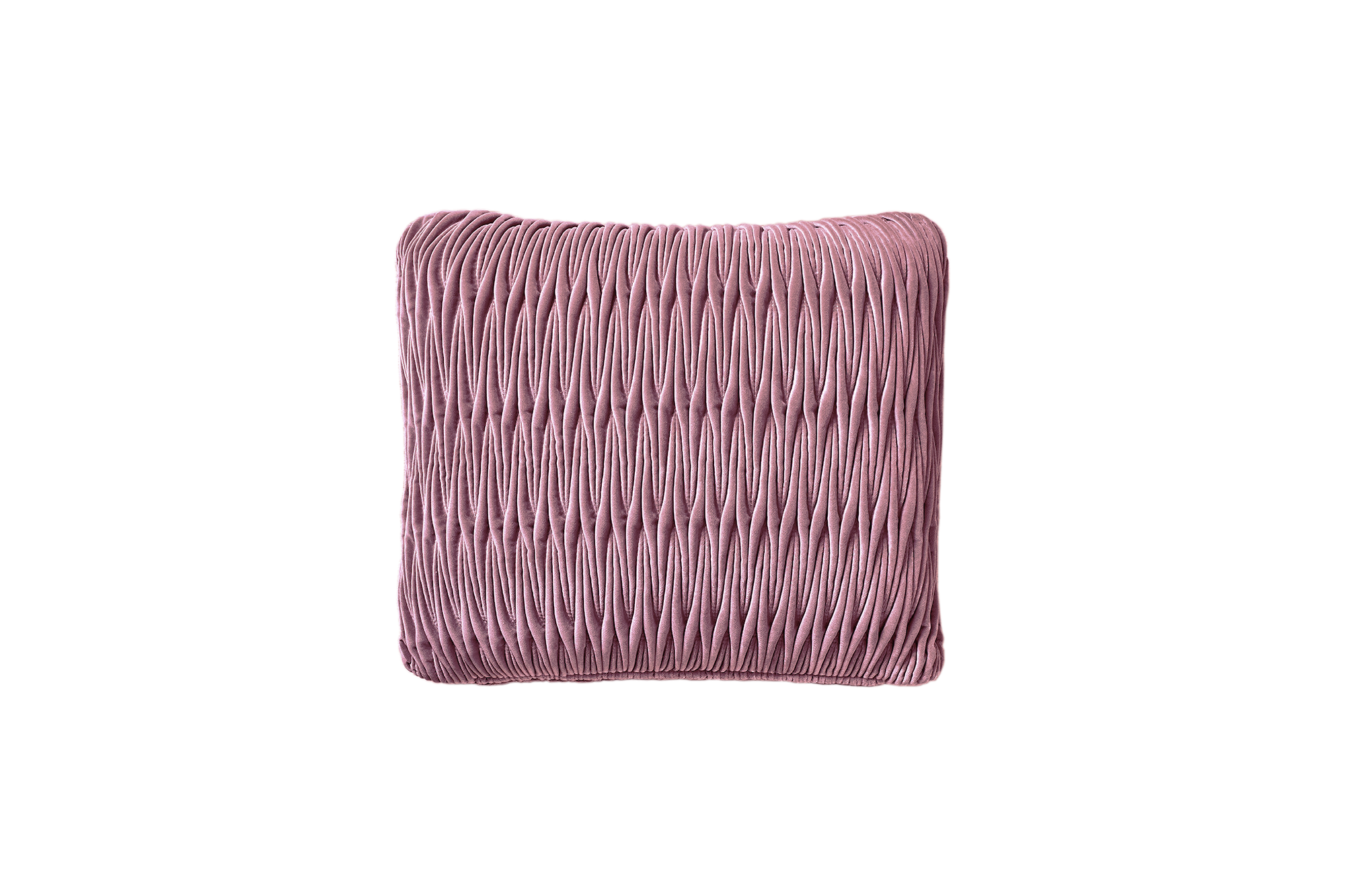 Cushion | Suede Cloth Blush Ribbon Stitch 500 x 500