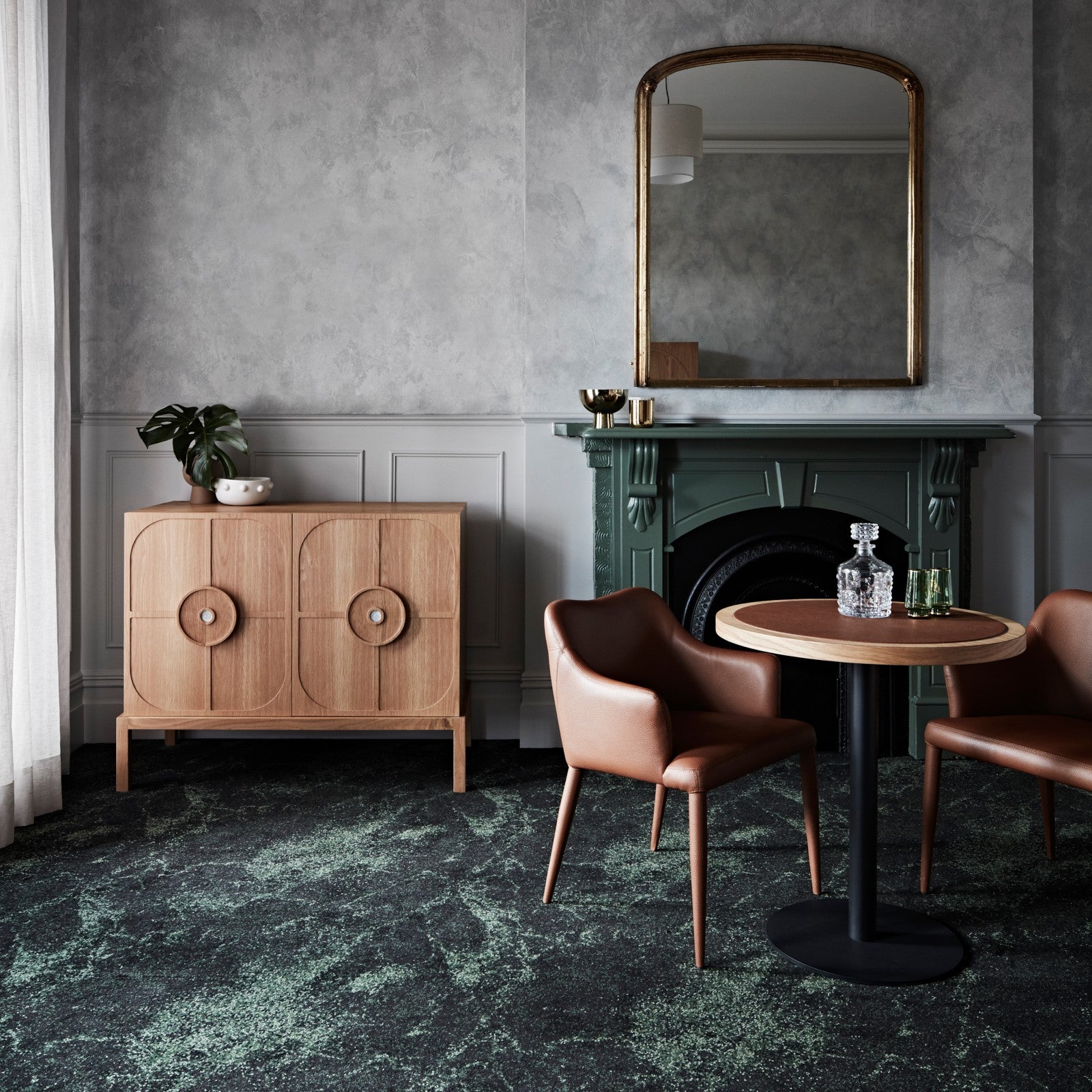 Embellish Chair Leather