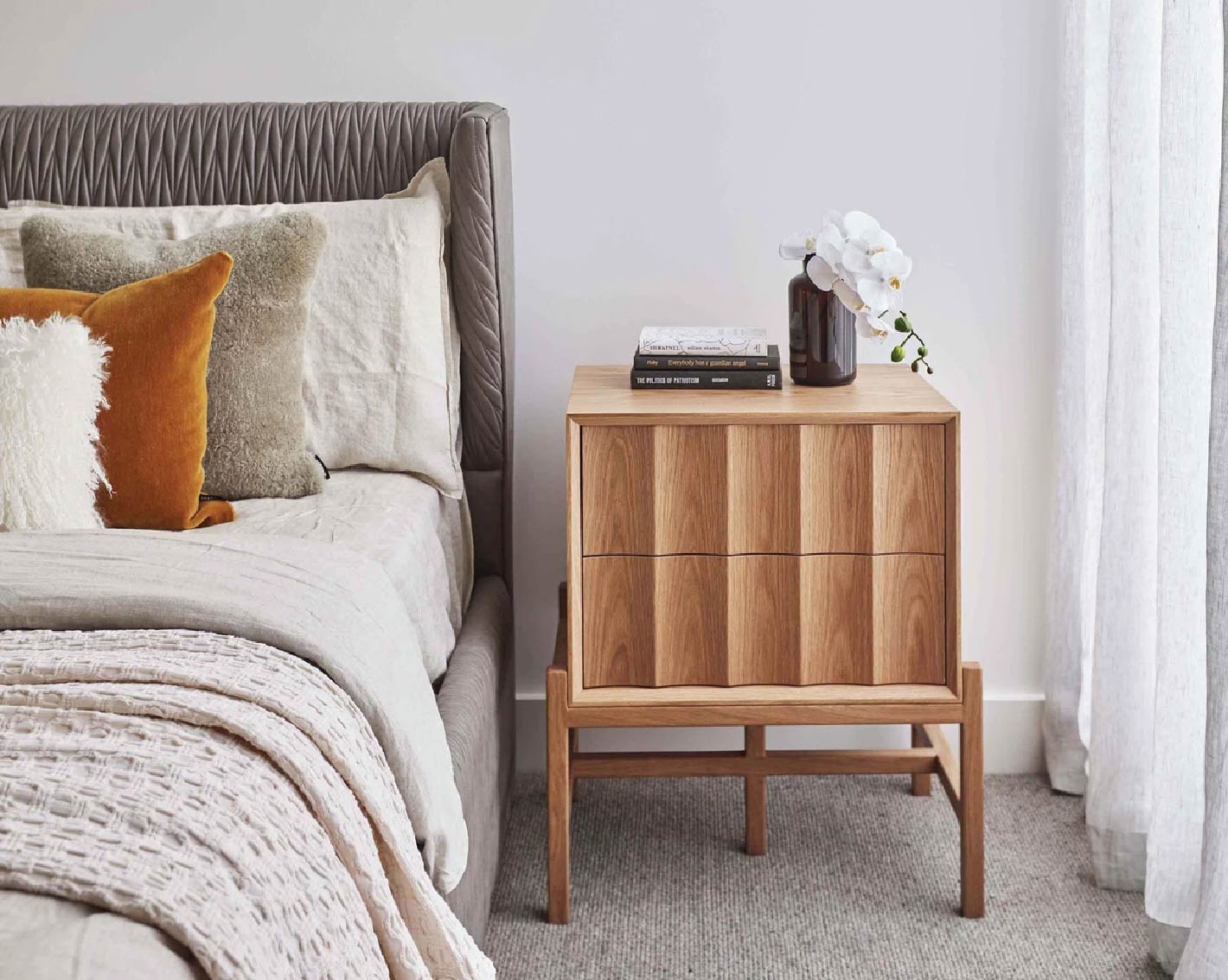 Contour Bedside Table