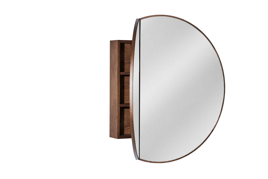 ISSY Halo Mirror with Shaving Cabinet | Zuster Furniture