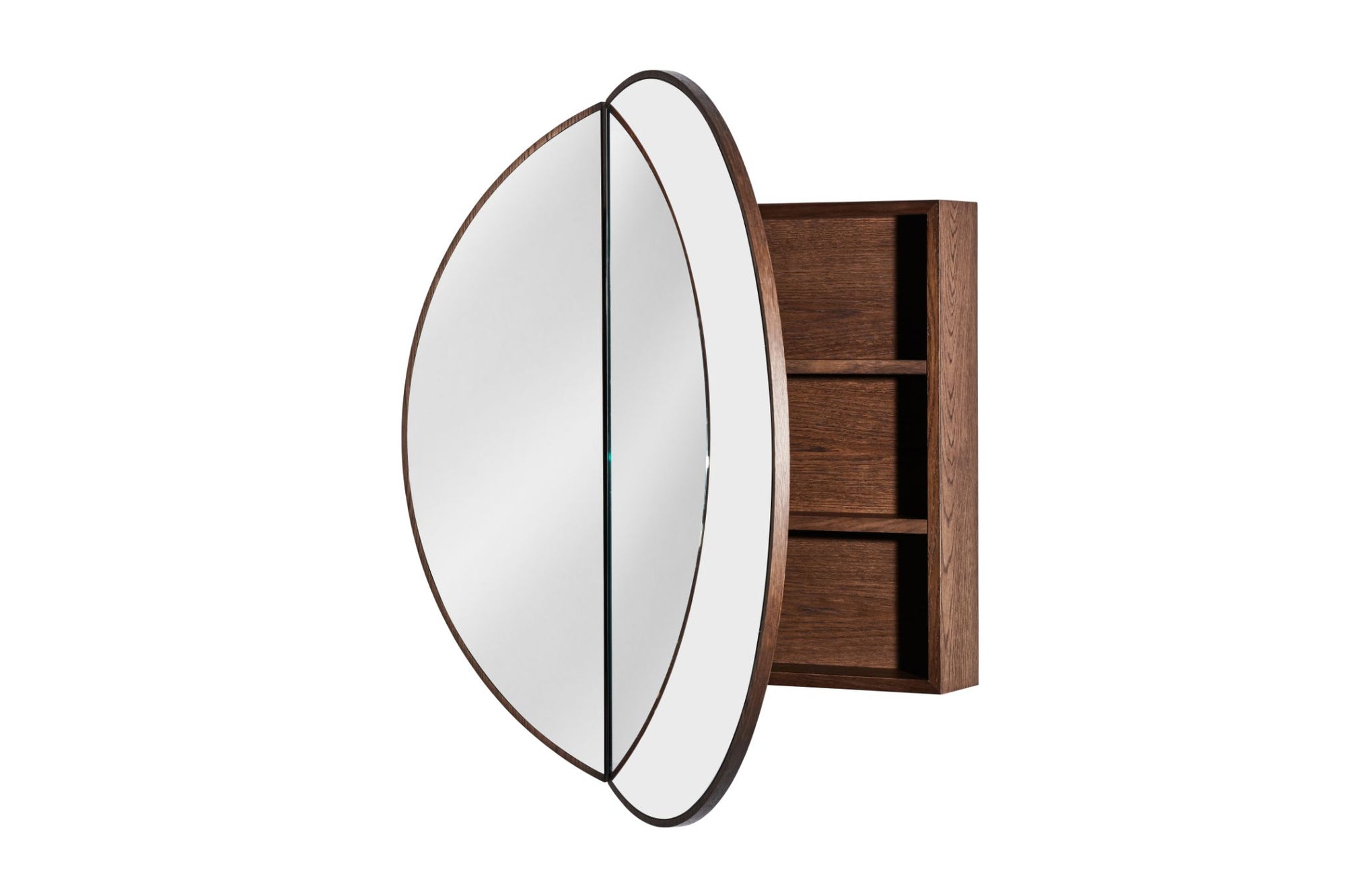 ISSY Halo Mirror with Shaving Cabinet - Zuster Furniture