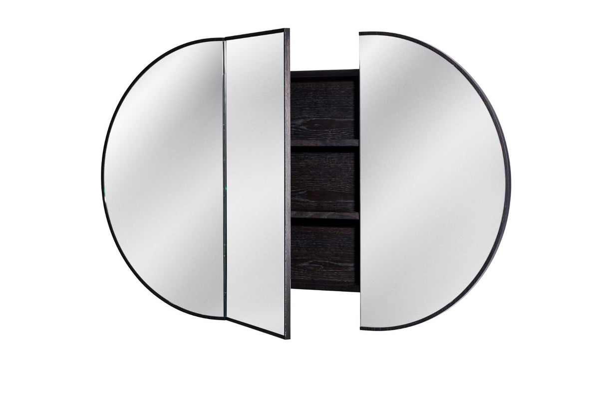 ISSY Halo Triple Mirror with Shaving Zuster Furniture