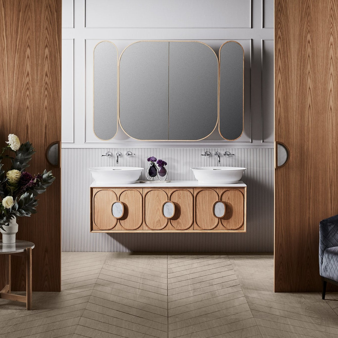 ISSY Blossom II Vanity Unit 1500 - Zuster Furniture
