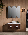 ISSY Blossom Triple Mirror with Shaving Cabinet - Zuster Furniture