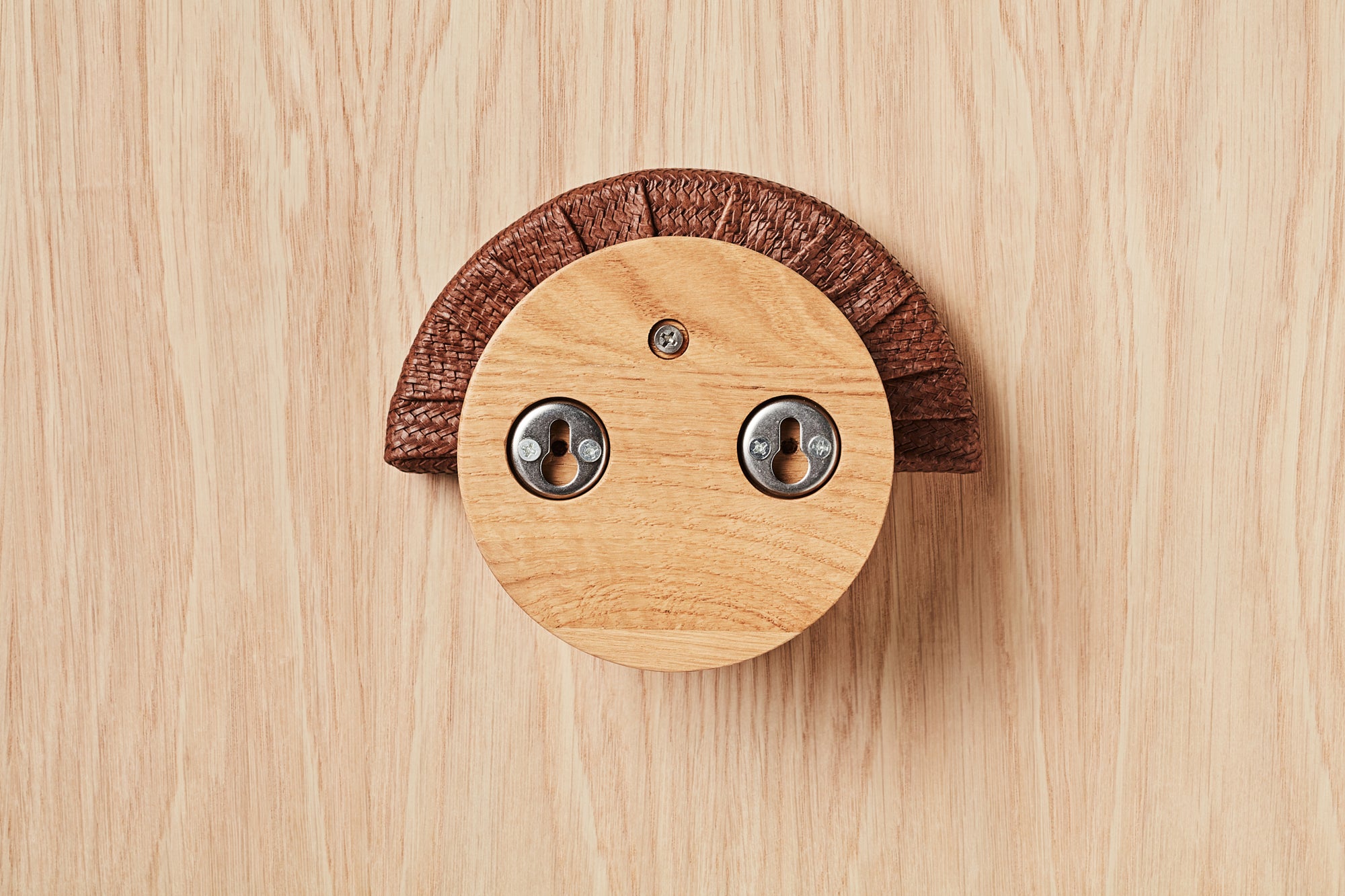 Bridle Wall Hooks - Set of Three - American Oak - Zuster Furniture