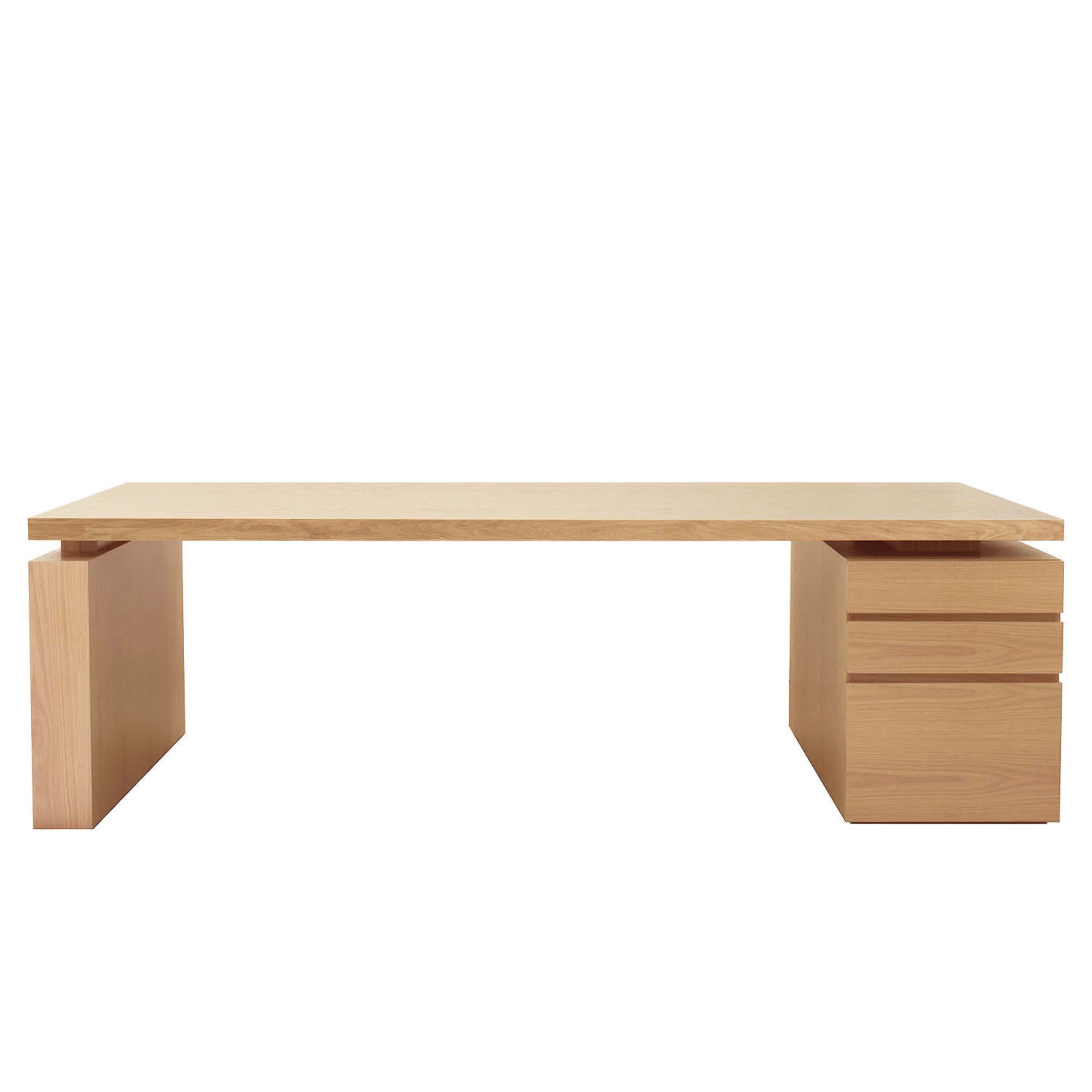 Jade Desk with Pedestal leg - Zuster Furniture