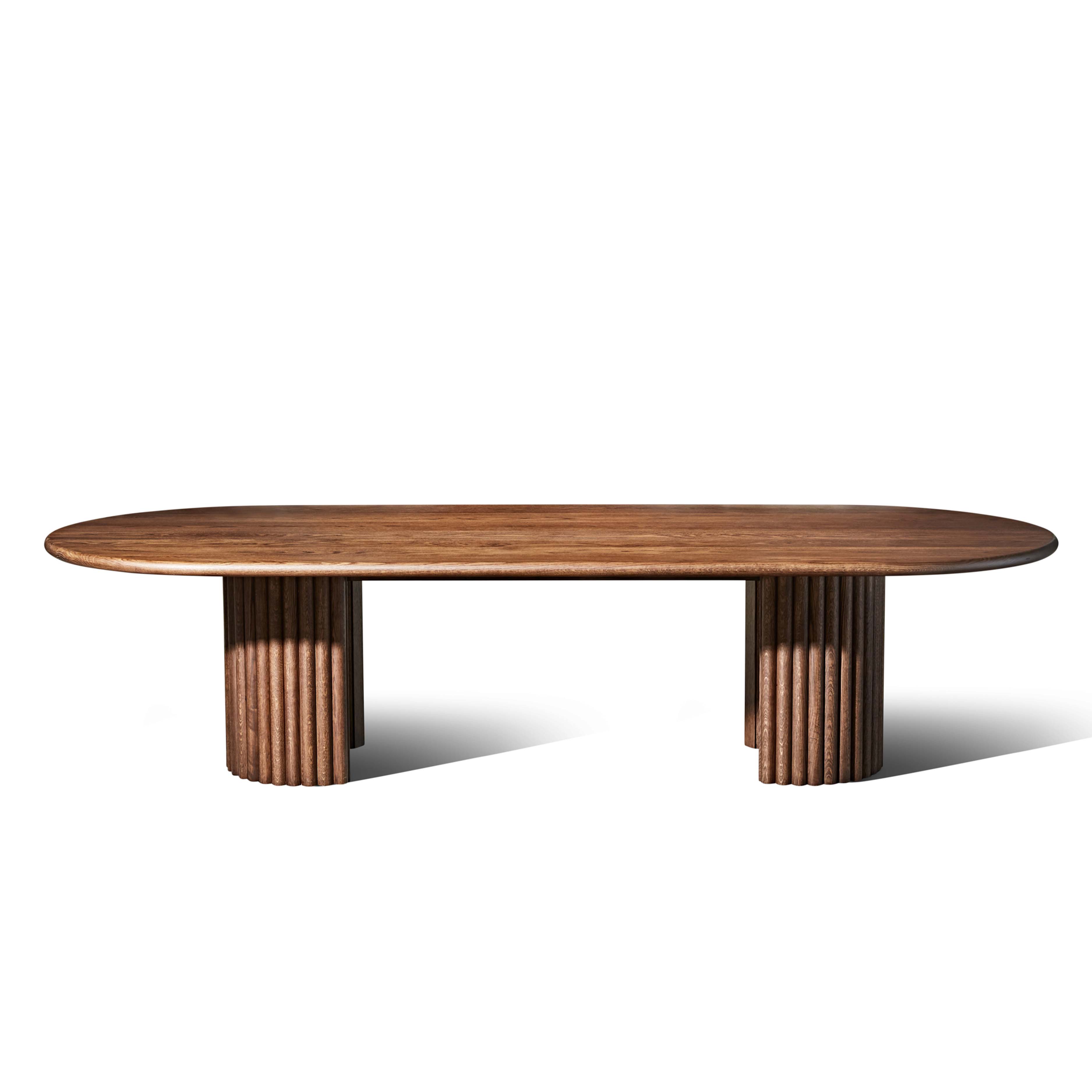 Jewel Scalloped Dining Table - Zuster Furniture