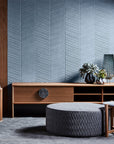 Charcoal Ribbon Stitch - Zuster Furniture