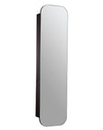 ISSY Z1 Ballerina Tall Oval Mirror with Shaving Cabinet 450x1800 - Zuster Furniture