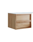 ISSY Z8 Butterfly Vanity Unit 2 Drawers Extended Top LHS/ RHS 1000 - Zuster Furniture