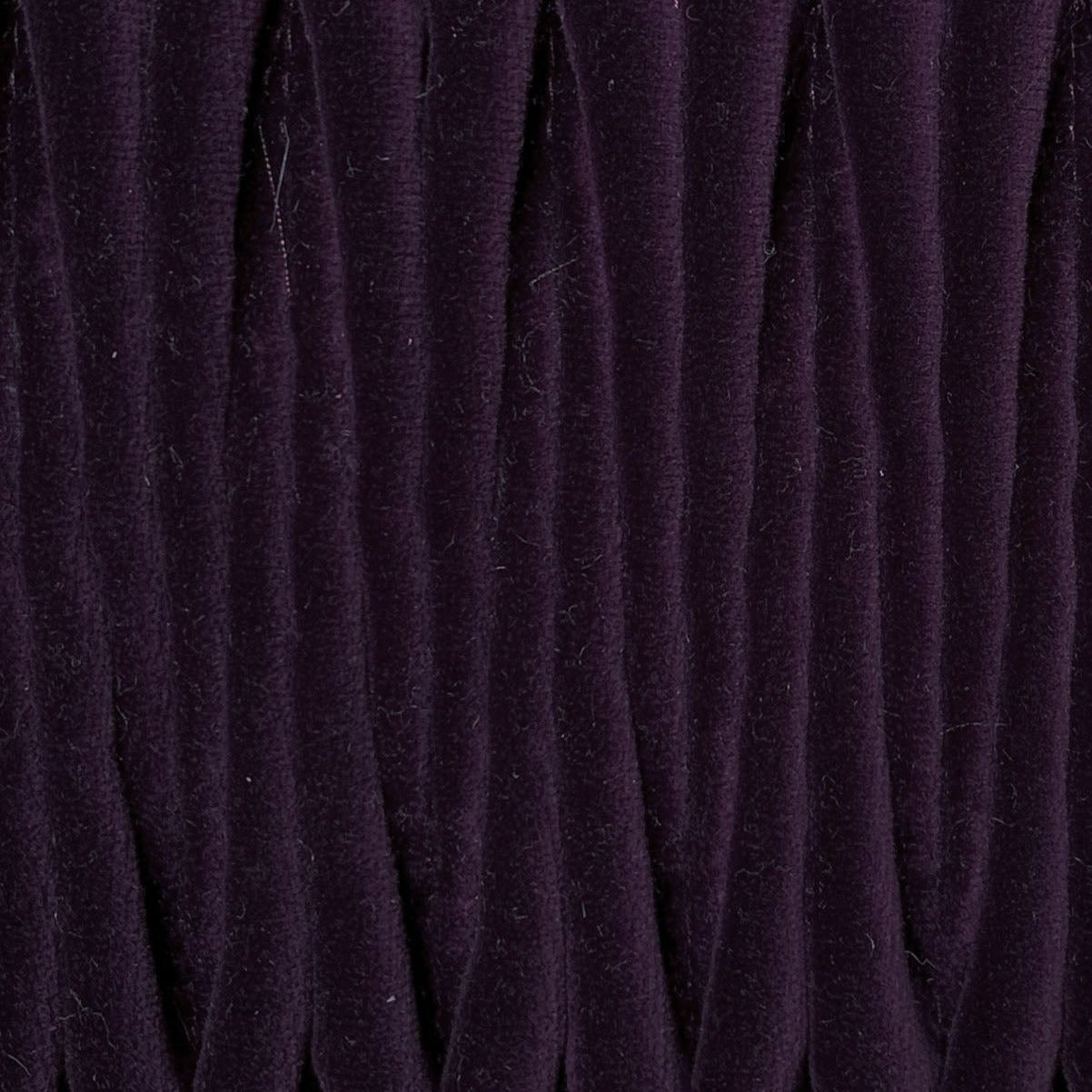 Eggplant Velvet Ribbon Stitch - Zuster Furniture