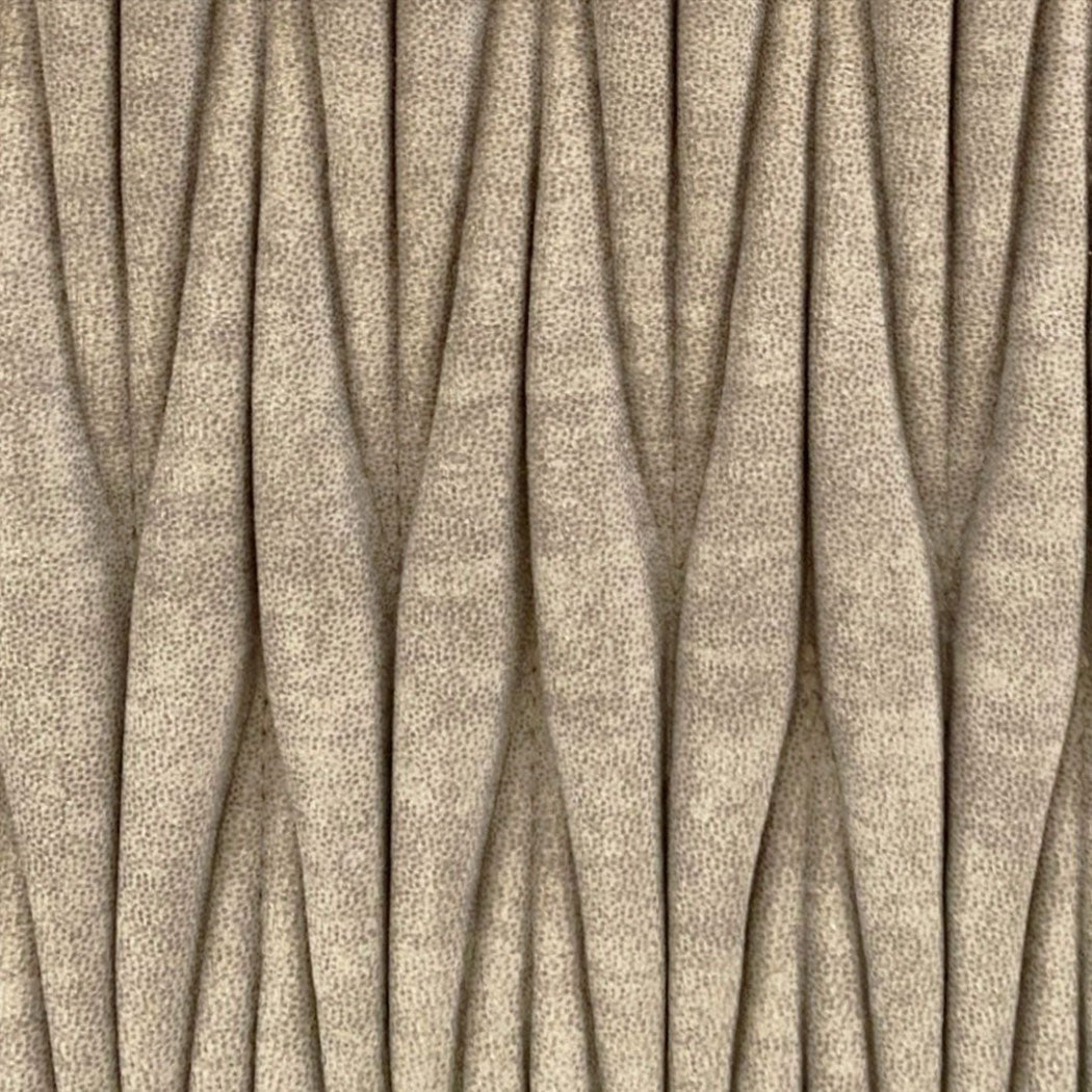 Buckwheat Suede Cloth - Ribbon Stitch - Zuster Furniture