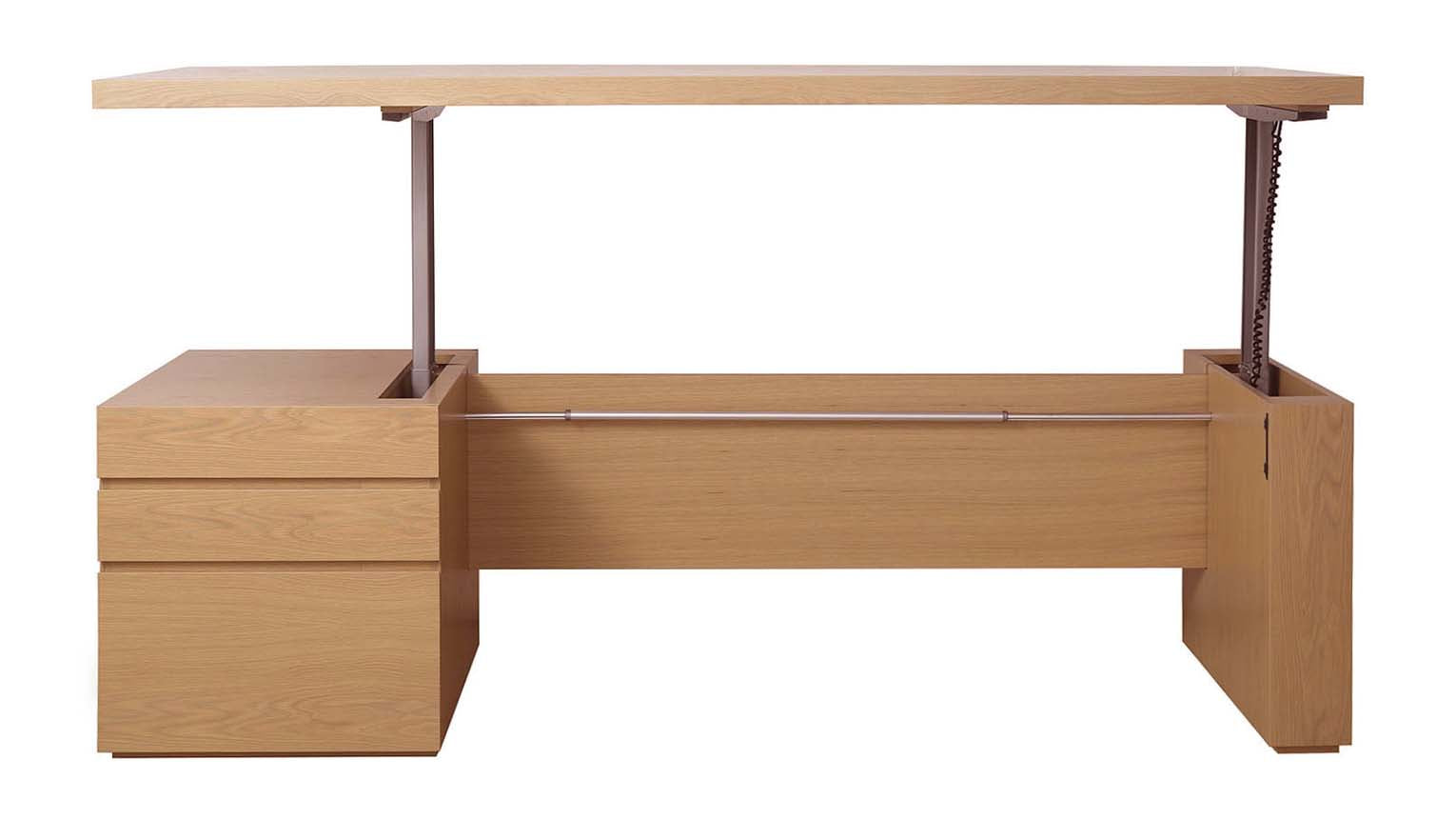 Jade Desk With Mechanical Uplift - Zuster Furniture